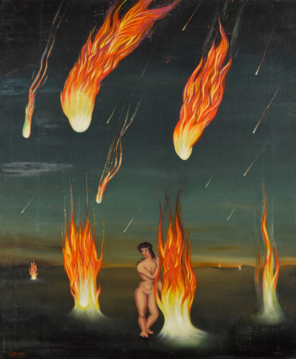 View full screen - View 1 of Lot 476. FÉLIX LABISSE | LE BAPTÊME DU FEU .