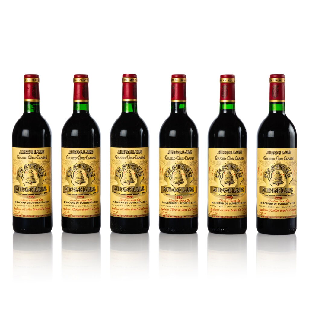 View full screen - View 1 of Lot 3651. Château Angélus 1990 (12 BT).