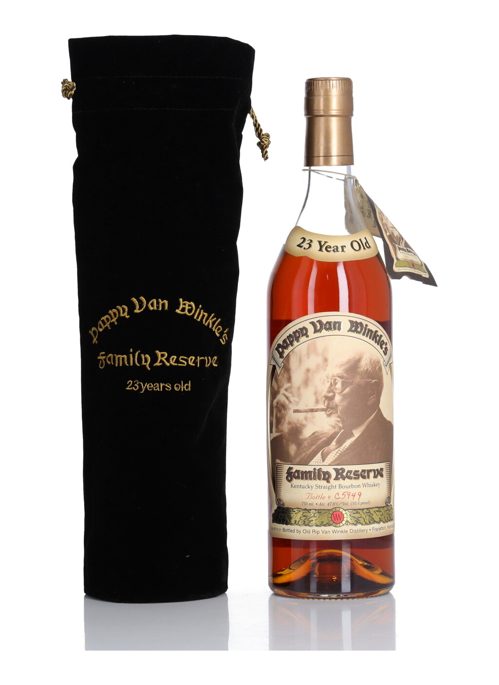 View full screen - View 1 of Lot 120. Pappy Van Winkle's 23 Year Old Family Reserve 95.6 Proof NV (1 Bottle 75cl).