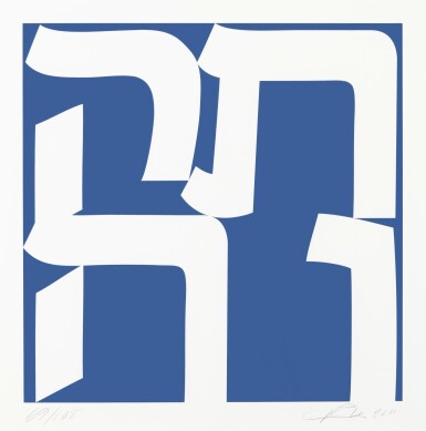 View full screen - View 1 of Lot 58. ROBERT INDIANA | TIKVA.