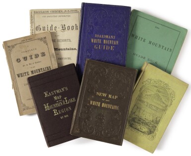 View full screen - View 1 of Lot 2266. White Mountains: Group of 7 maps and guides to the White Mountains..