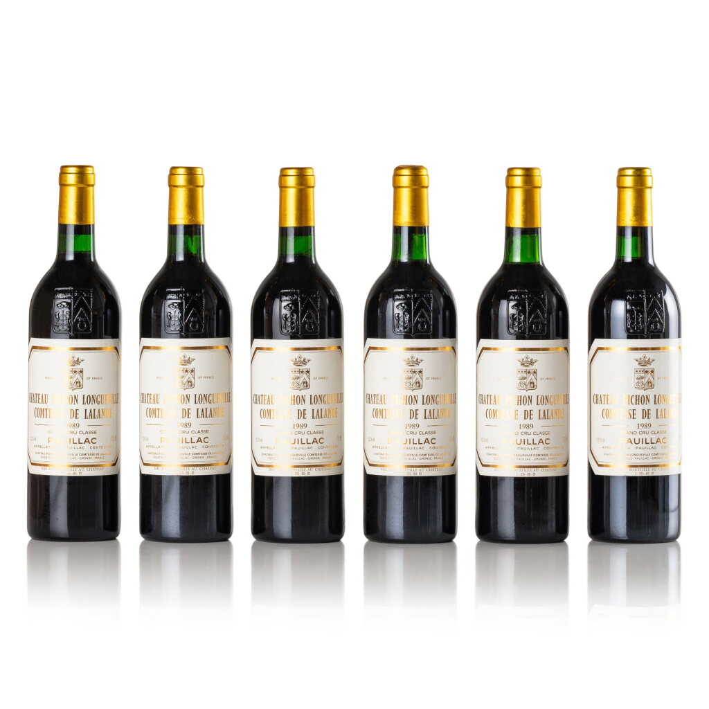 View full screen - View 1 of Lot 156. Château Pichon Longueville, Lalande 1989 (12 BT).