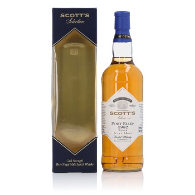 View full screen - View 1 of Lot 393. Port Ellen Scott's Selection 57.2 abv 1982 (1 Bottle 75cl).