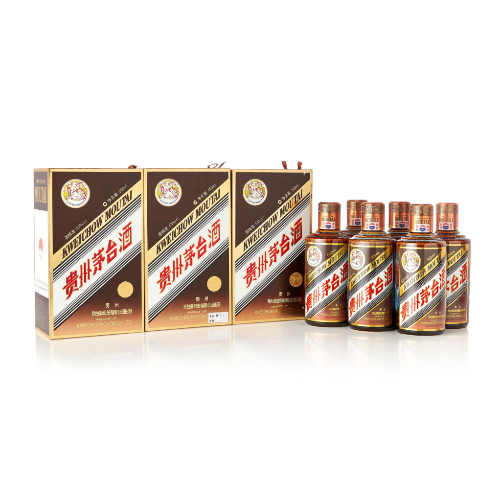 View full screen - View 1 of Lot 5148. 2022年產貴州茅台酒 彩釉珍品 Kweichow Flying Fairy Precious Moutai 2022 (6 BT50).