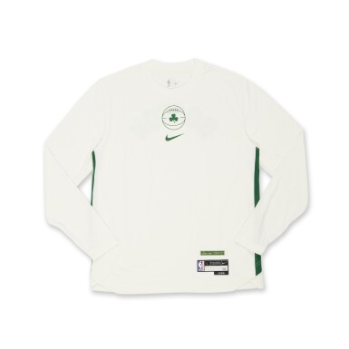 View full screen - View 1 of Lot 101. Jaden Springer Boston Celtics 2023-2024 City Edition Warmup Top.