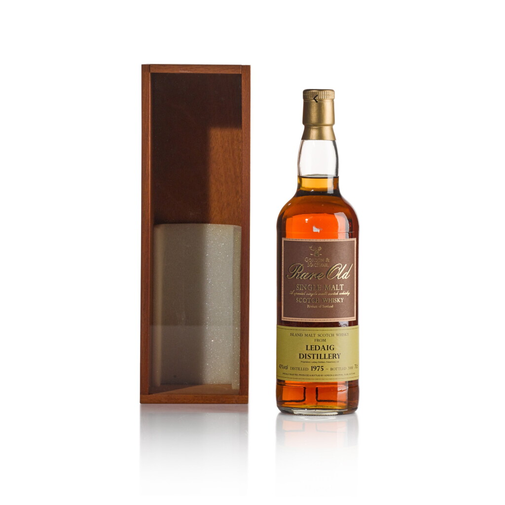 View full screen - View 1 of Lot 403. Ledaig Gordon & MacPhail Rare Old 40.0 abv 1975 (1 BT70).