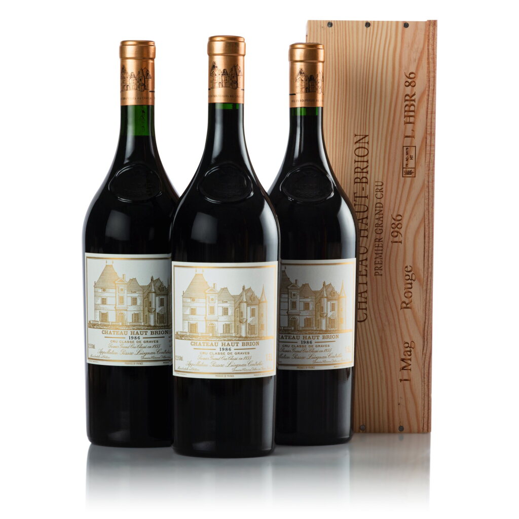 View full screen - View 1 of Lot 81. Château Haut-Brion 1986 (3 MAG).