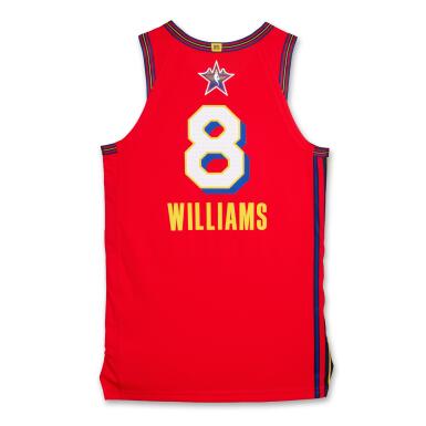 View full screen - View 1 of Lot 32. Jalen Williams ‘NBA All-Star’ Prototype Jersey.