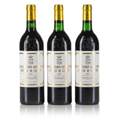 View full screen - View 1 of Lot 367. Château Pichon Longueville, Lalande 1989 (3 BT).