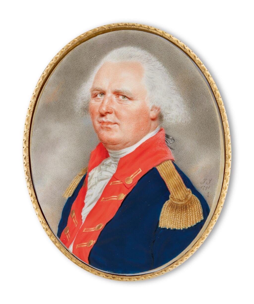 View full screen - View 1 of Lot 340. Portrait of General Patrick Duff (1742-1803).