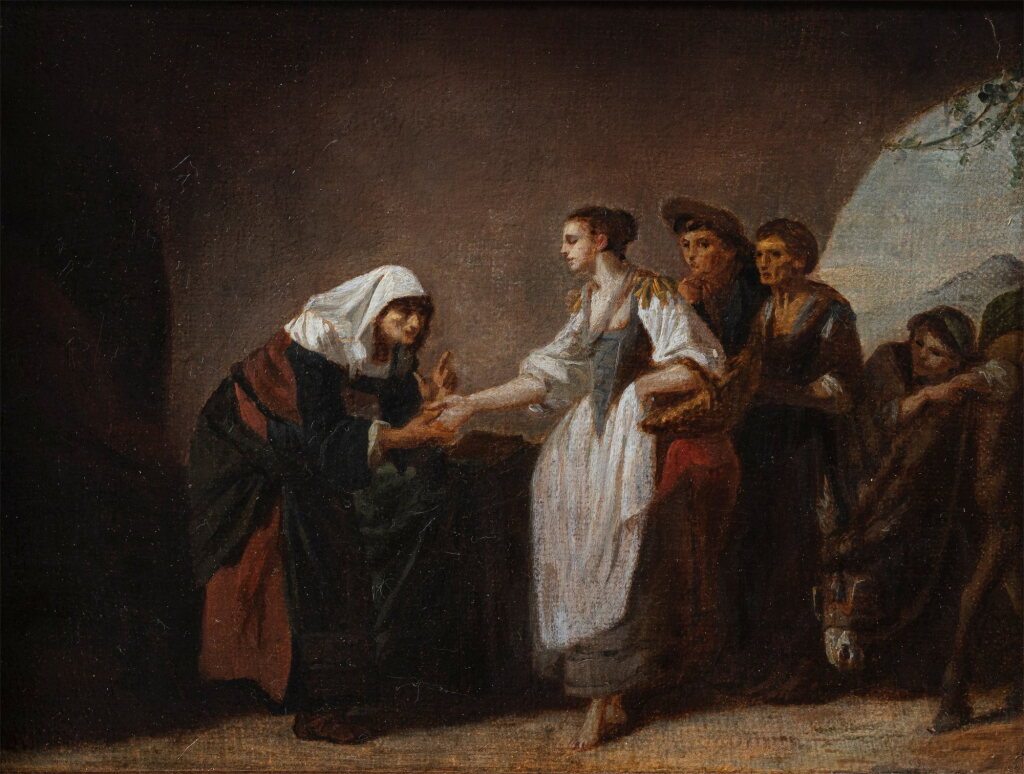 View full screen - View 1 of Lot 139. The Fortune Teller.