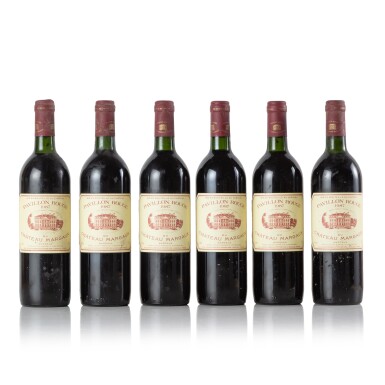 View full screen - View 1 of Lot 704. Pavillon Rouge du Château Margaux 1987 (6 BT).