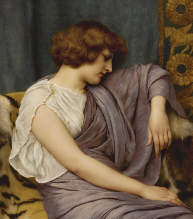 View full screen - View 1 of Lot 10. JOHN WILLIAM GODWARD, R.B.A. | BRISEIS.