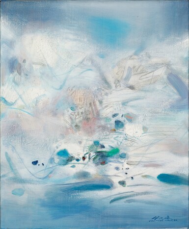 View full screen - View 1 of Lot 733. Chu Teh-Chun 朱德群 | Sans titre 無題.