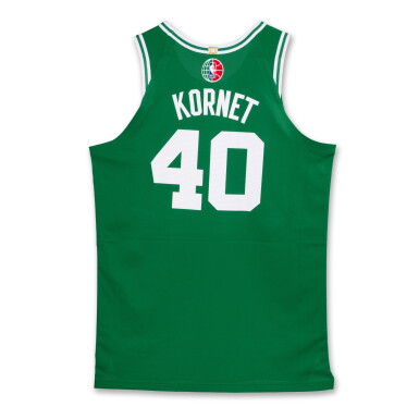 View full screen - View 1 of Lot 51. Luke Kornet ‘Abu Dhabi Games’ Boston Celtics 2024-2025 Game Worn Icon Edition Jersey | Matched to 2 Games .