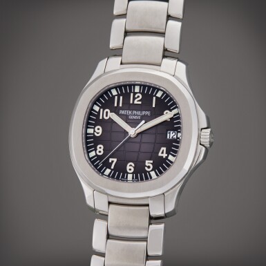 View full screen - View 1 of Lot 20. Reference 5167/1A-001 Aquanaut | A stainless steel automatic wristwatch with date and bracelet, Circa 2013.
