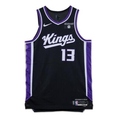 View full screen - View 1 of Lot 234. Keegan Murray ‘Canada Series’ Sacramento Kings 2023-2024 Game Worn Icon Edition Jersey .