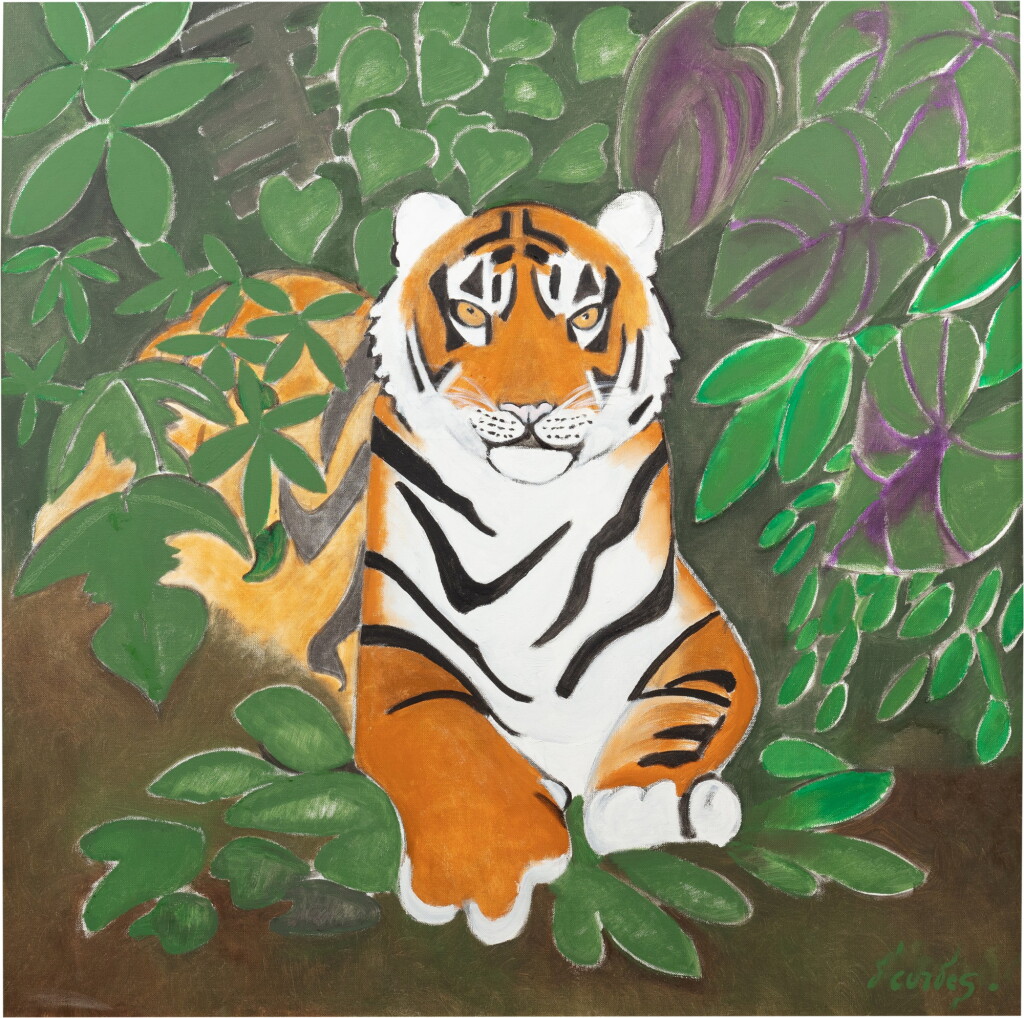 View full screen - View 1 of Lot 215. Lahpur tiger.