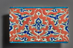 An Iznik Pottery Border Tile, Turkey, circa 1575