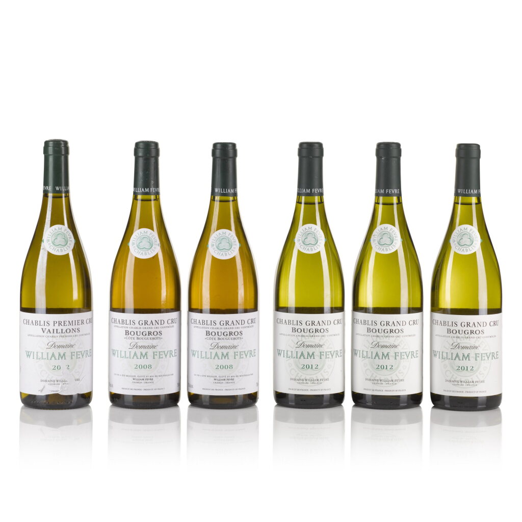 View full screen - View 1 of Lot 156. Mixed Chablis from William Fèvre (6 BT).
