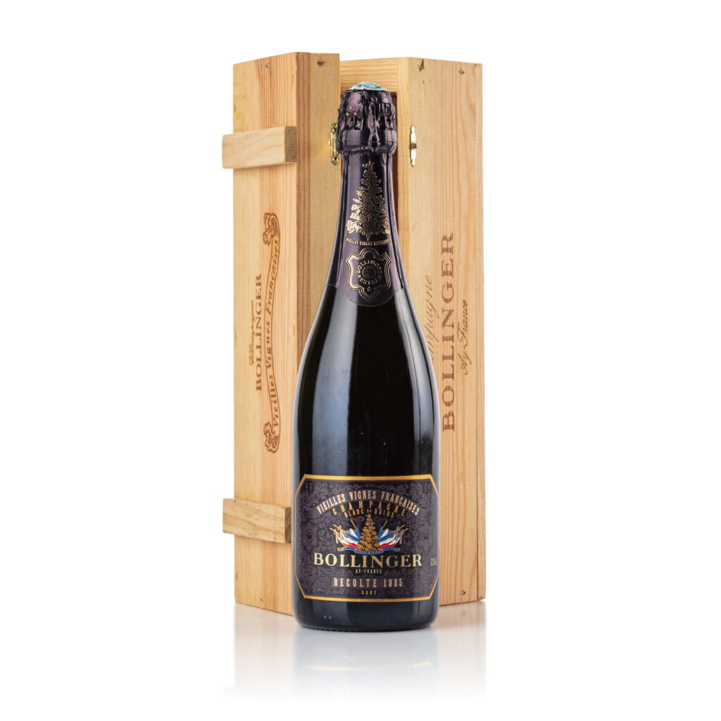 View full screen - View 1 of Lot 190. Bollinger Vieilles Vignes Françaises, Blanc de Noirs 1985 (1 BT).