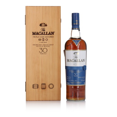View full screen - View 1 of Lot 1046. The Macallan 30 Year Old Fine Oak 43.0 abv NV (1 bt 75cl).