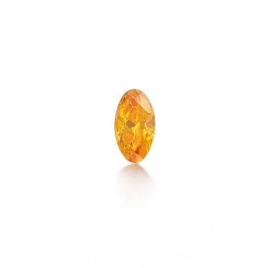 View full screen - View 1 of Lot 87. Unmounted Fancy Vivid Orange Diamond.