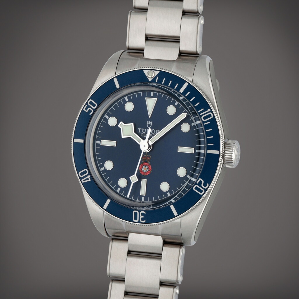 View full screen - View 1 of Lot 398. Black Bay 'Platinum Jubilee RaSP', Reference 79030B | A limited edition stainless steel wristwatch with bracelet | Circa 2022 .