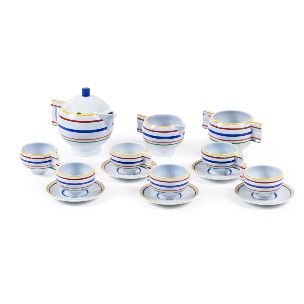 View full screen - View 1 of Lot 141. Robj, Coffee service .