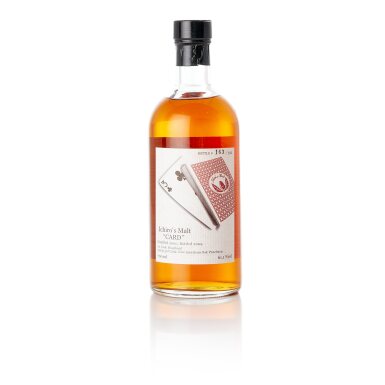 View full screen - View 1 of Lot 1577. 羽生 Hanyu Ichiro’s Malt Card Series 3 of Clubs 61.0 abv 2000 (1 BT70).