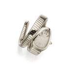 Stainless Steel 'Serpenti' Wristwatch