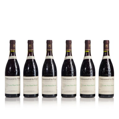 View full screen - View 1 of Lot 544. Châteauneuf du Pape, Cuvée Marie Beurrier 2010 Henri Bonneau (12 BT).