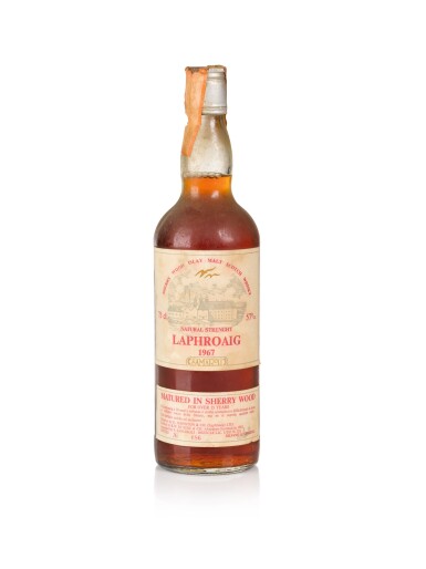 View full screen - View 1 of Lot 93. Laphroaig Samaroli Silver Cap 15 Year Old 57.0 abv 1967.