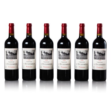 View full screen - View 1 of Lot 613. Château l'Evangile 2005 (12 BT).