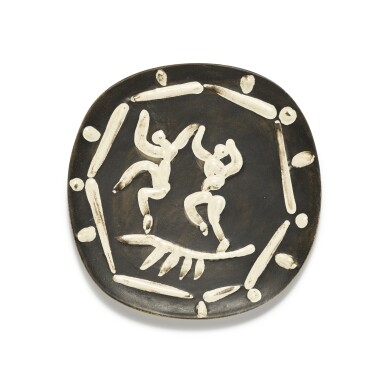 View full screen - View 1 of Lot 938. Deux danseurs (A. R. 380).