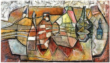 View full screen - View 1 of Lot 29. SADANAND K. BAKRE | UNTITLED.