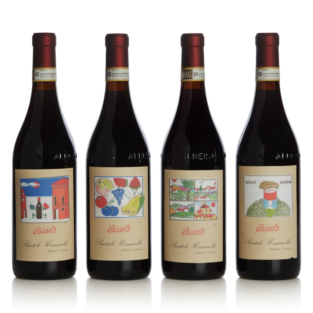 View full screen - View 1 of Lot 1710. Barolo, Artist Series Label 2012 Bartolo Mascarello (4 BT).