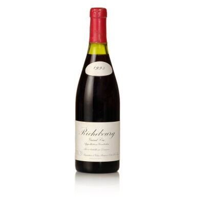 View full screen - View 1 of Lot 328. Richebourg 1993 Domaine Leroy (1 BT).