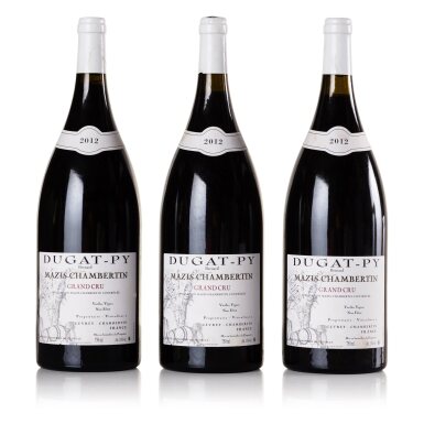 View full screen - View 1 of Lot 372. Mazis Chambertin, Vieilles Vignes 2012 Bernard Dugat-Py (3 MAG).