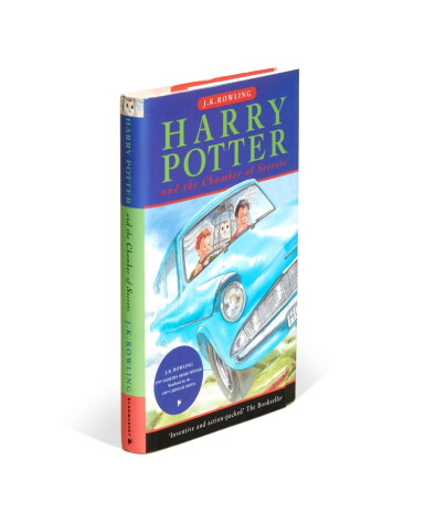 View full screen - View 1 of Lot 124. J.K. Rowling | Harry Potter and the Chamber of Secrets. London: Bloomsbury, 1998, first edition.