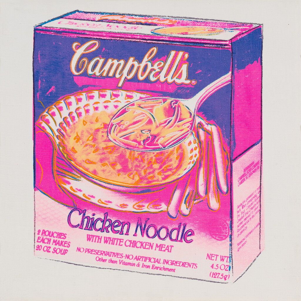 View full screen - View 1 of Lot 220. Campbell's Soup Box: Chicken Noodle.