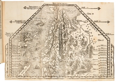 View full screen - View 1 of Lot 179. Magnus, Olaus | A reference on Scandinavia until the end of the 16th century.