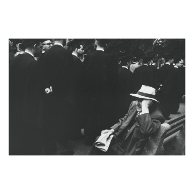 View full screen - View 1 of Lot 15. ROBERT FRANK | YALE COMMENCEMENT – NEW HAVEN GREEN, NEW HAVEN, CONNECTICUT.