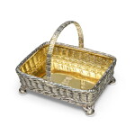 A William IV Parcel-Gilt Silver Basket, John Bridge for Rundell, Bridge & Rundell, London, 1830