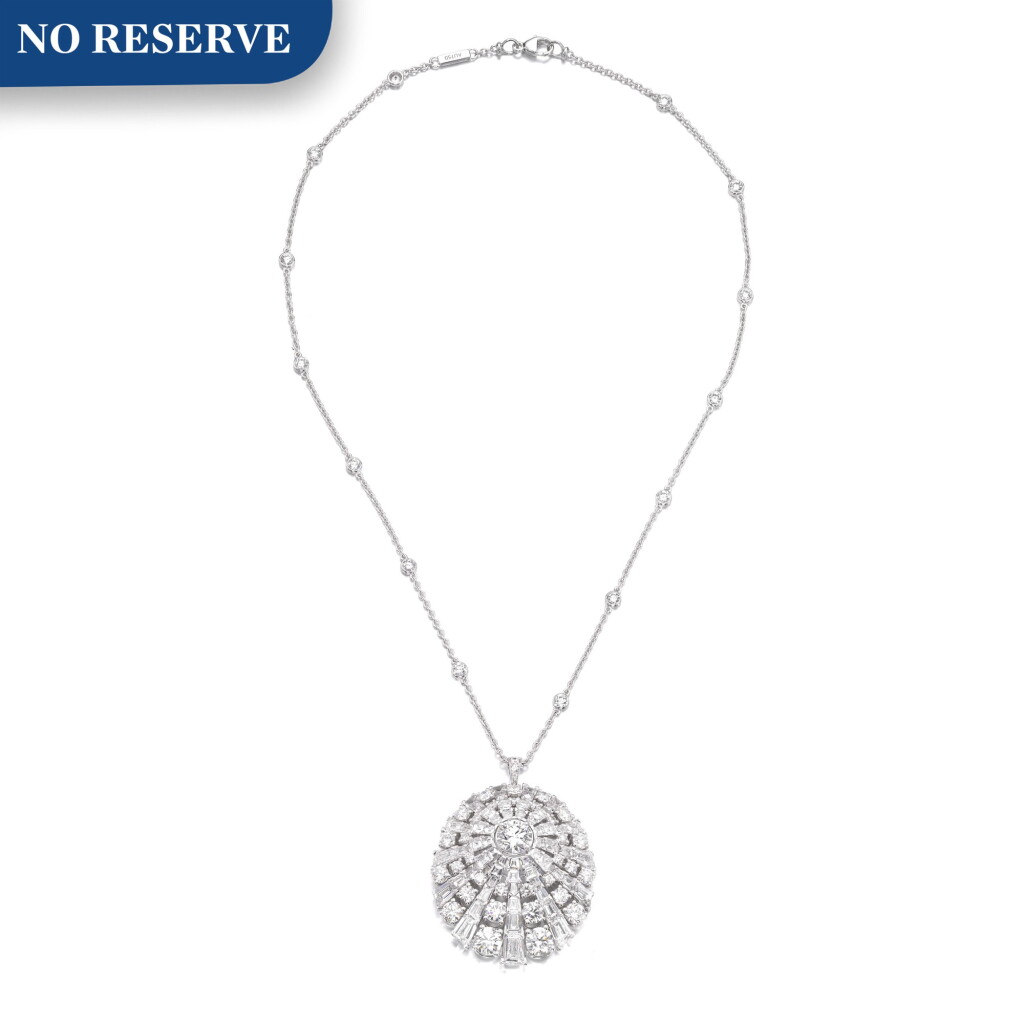 View full screen - View 1 of Lot 645. Graff | Diamond pendent necklace | 格拉夫 | 鑽石吊墜項鏈.