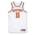 Jalen Brunson New York Knicks 2024-2025 Emirates NBA Cup Game Worn Association Edition Jersey
