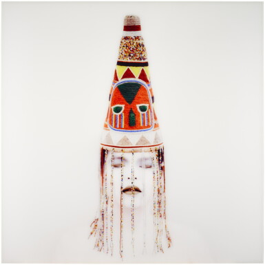 View full screen - View 1 of Lot 66. The Red Yoruba Bride, Nigeria (Self-portrait).