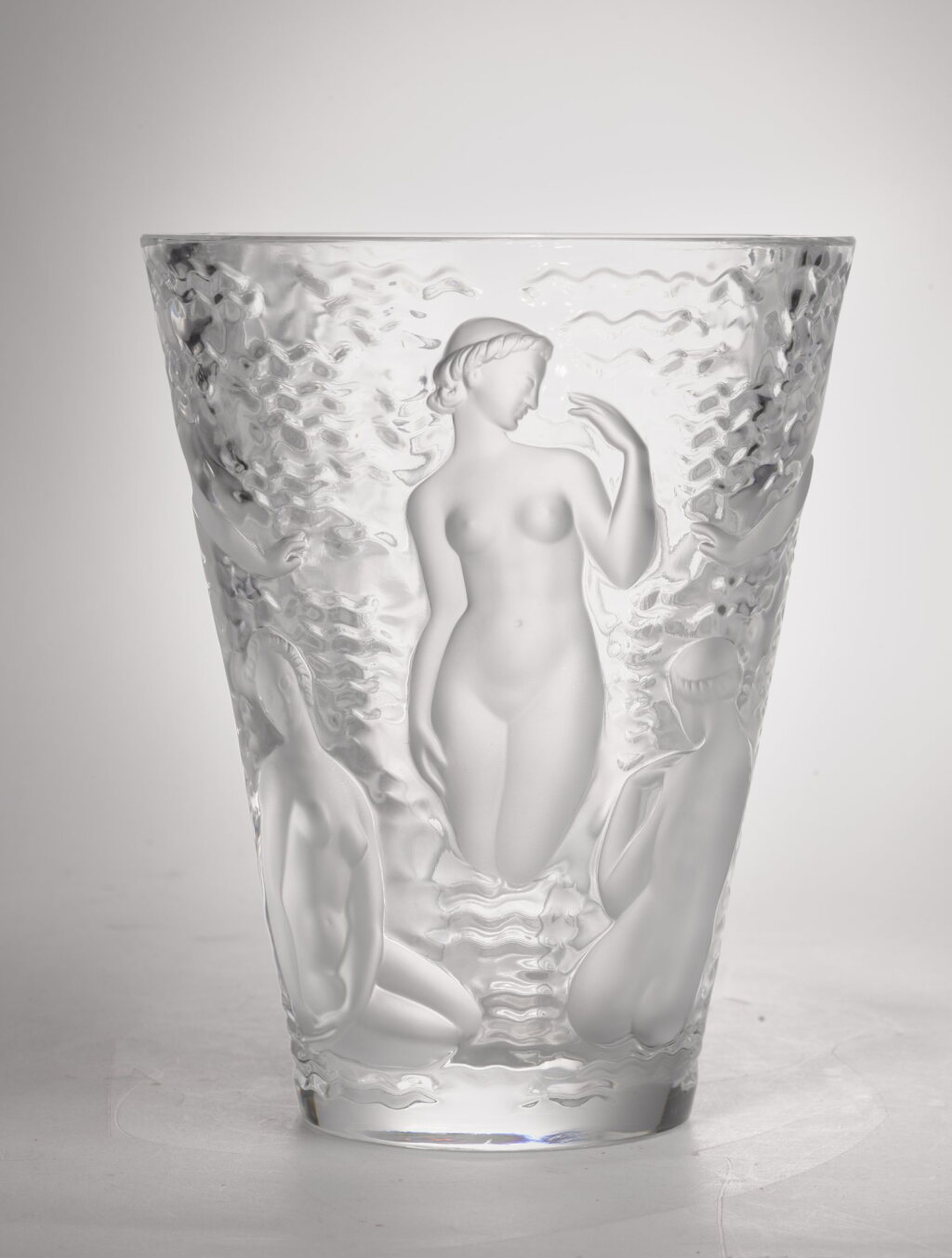 View full screen - View 1 of Lot 14. "Ondines" Vase.
