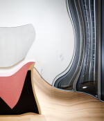 Formica (adjusted for the wall, Metro Pictures, Frieze, distorted for the times, slippery slope 2)