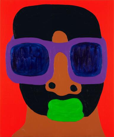 View full screen - View 1 of Lot 64. Purple Sunglass 2.